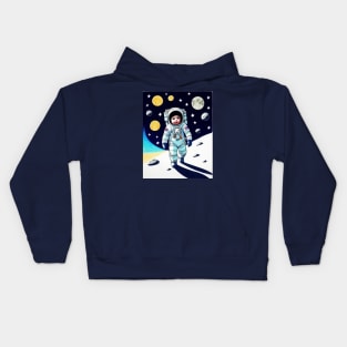 Baby cosmonaut Kids Hoodie